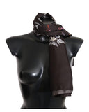 100% Silk Dolce & Gabbana Scarf Wrap One Size Women