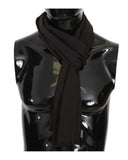 Dolce & Gabbana Mens Striped Wool Scarf One Size Men