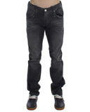 ACHT Mens Jeans - Straight Regular Fit with Logo Details W34 US Men