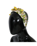 Dolce & Gabbana Lemon Sicily Crystal Headband One Size Women