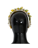 Dolce & Gabbana Lemon Sicily Crystal Headband One Size Women
