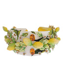 Dolce & Gabbana Lemon Sicily Crystal Headband One Size Women