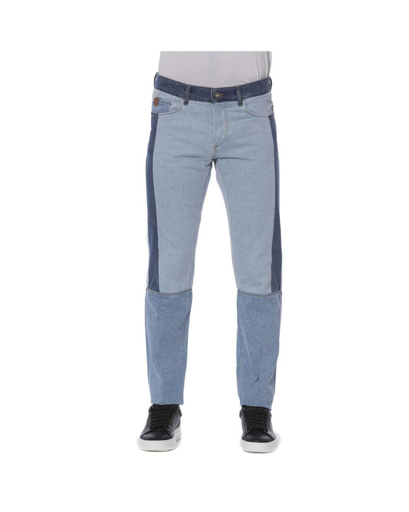 Trussardi Jeans Men's Blue Cotton Jeans & Pant - W32 US