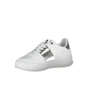 US POLO ASSN Women's White Polyester Sneaker - 39 EU