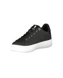 US POLO ASSN Women's Black Polyester Sneaker - 35 EU