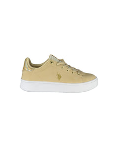 US POLO ASSN Women's Beige Polyester Sneaker - 36 EU