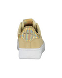 US POLO ASSN Women's Beige Polyester Sneaker - 37 EU