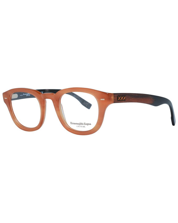 Zegna Couture Men's Brown  Optical Frames - One Size