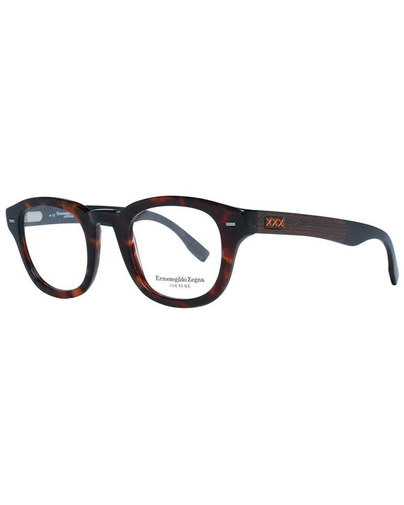 Zegna Couture Men's Brown  Optical Frames - One Size