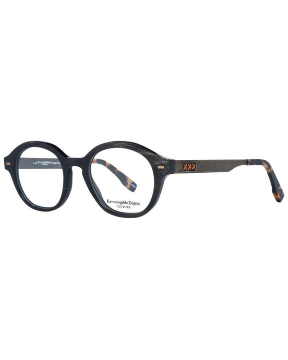 Zegna Couture Men's Brown  Optical Frames - One Size