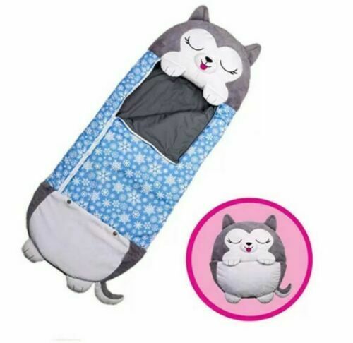 Sleeping Bags: 2022 Sleeping Bag Happy Nappers Kids Children Blanket Winter fluffy warm Xmas Gift
