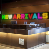 Coloured Lights: Programmable LED Matrix Panel Flexible Screen IP65 with APP Control 192*1762mm