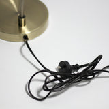 Table Lamps: Sarla Table Lamp - Antique Brass