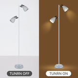 Night Lights & Ambient Lighting: Audrey Floor Lamp - White
