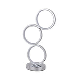 Iva LED Touch Table Lamp - Rose Gold/Chrome
