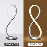 Infinite LED Table Lamp - Chrome