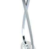 Infinite LED Floor Lamp - Chrome