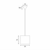 Lighting Accessories: Ingrid Pendant Light - Small
