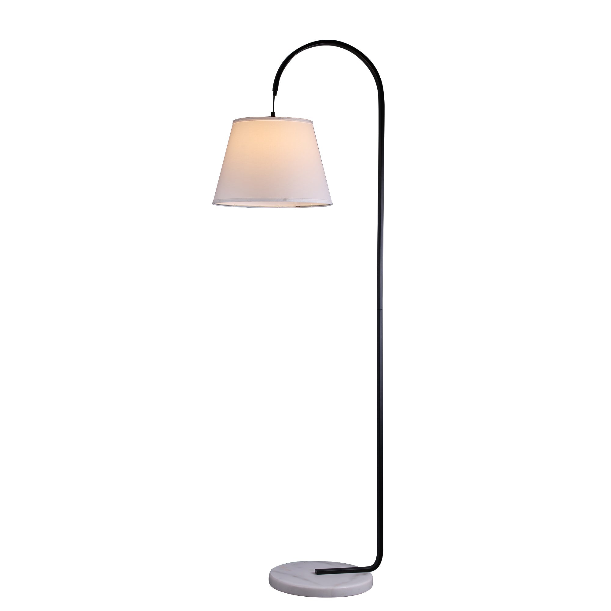 Floor Lamps: Thea Floor Lamp - White