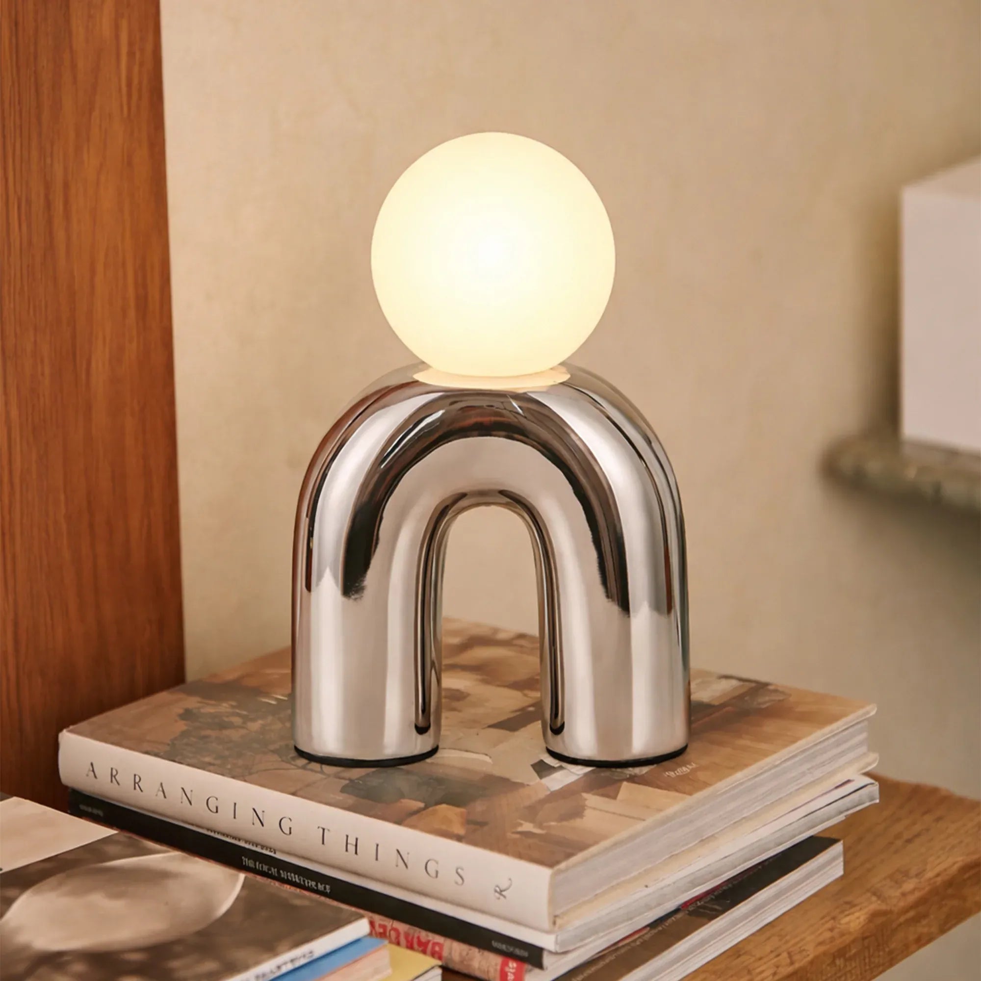 Mila Table Lamp - Chrome