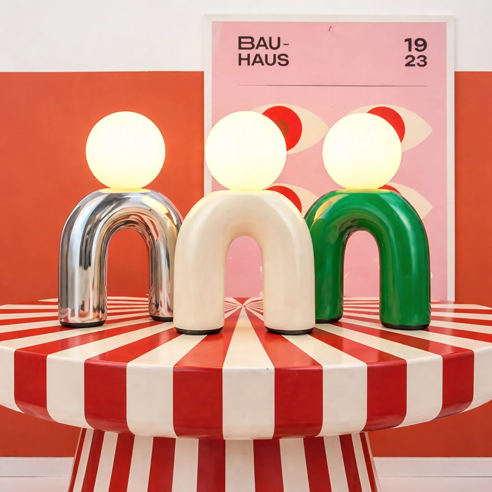 Mila Table Lamp - Chrome