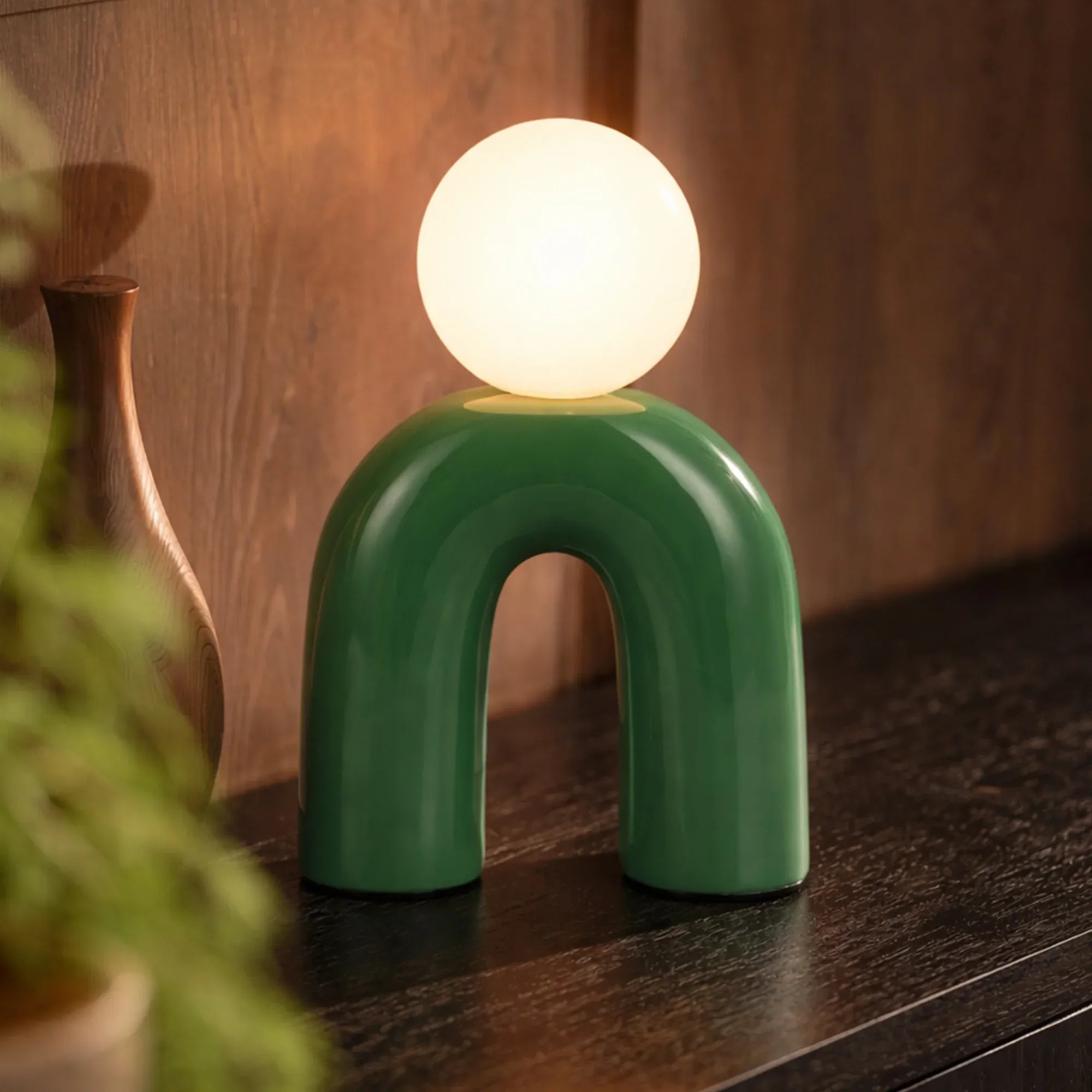 Mila Table Lamp - Green