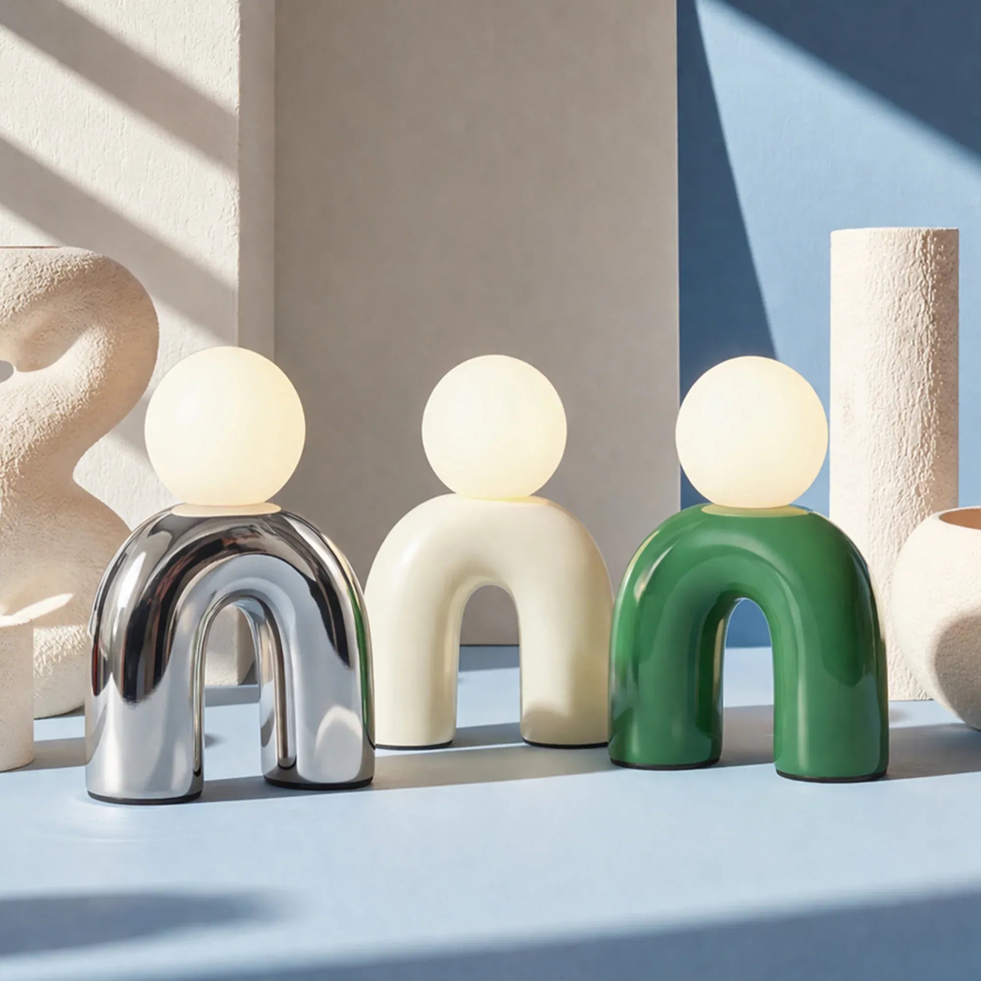 Mila Table Lamp - Green