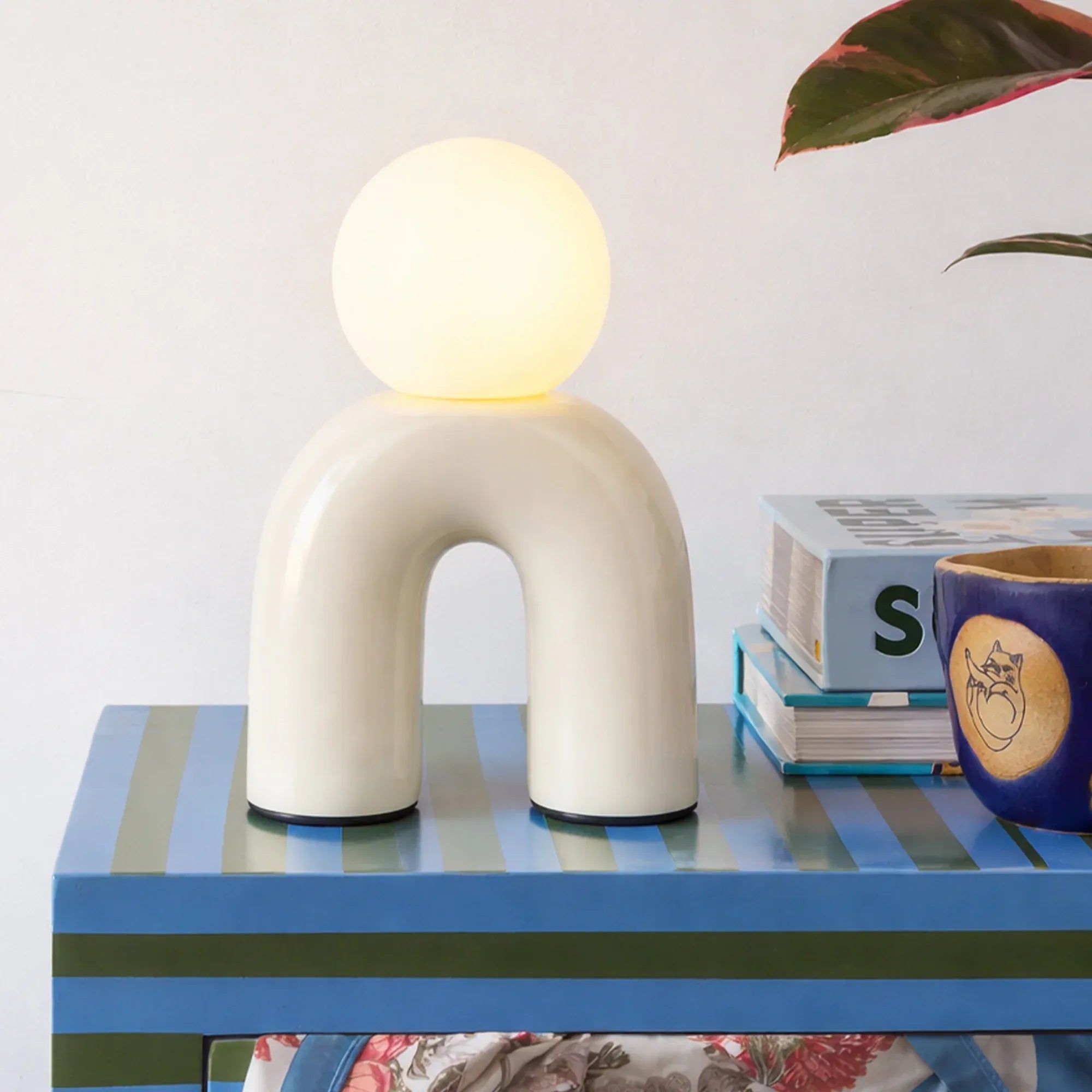 Mila Table Lamp - Cream