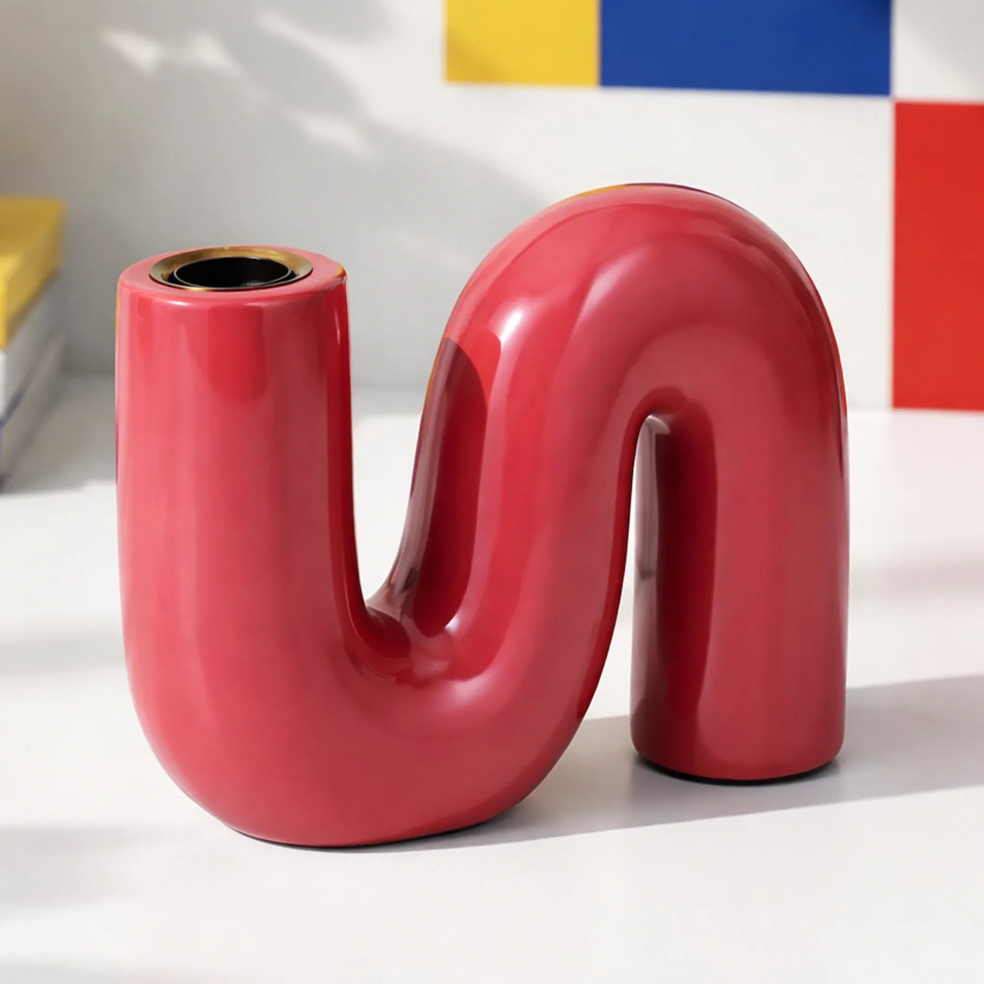 Millie Table Lamp - Coral