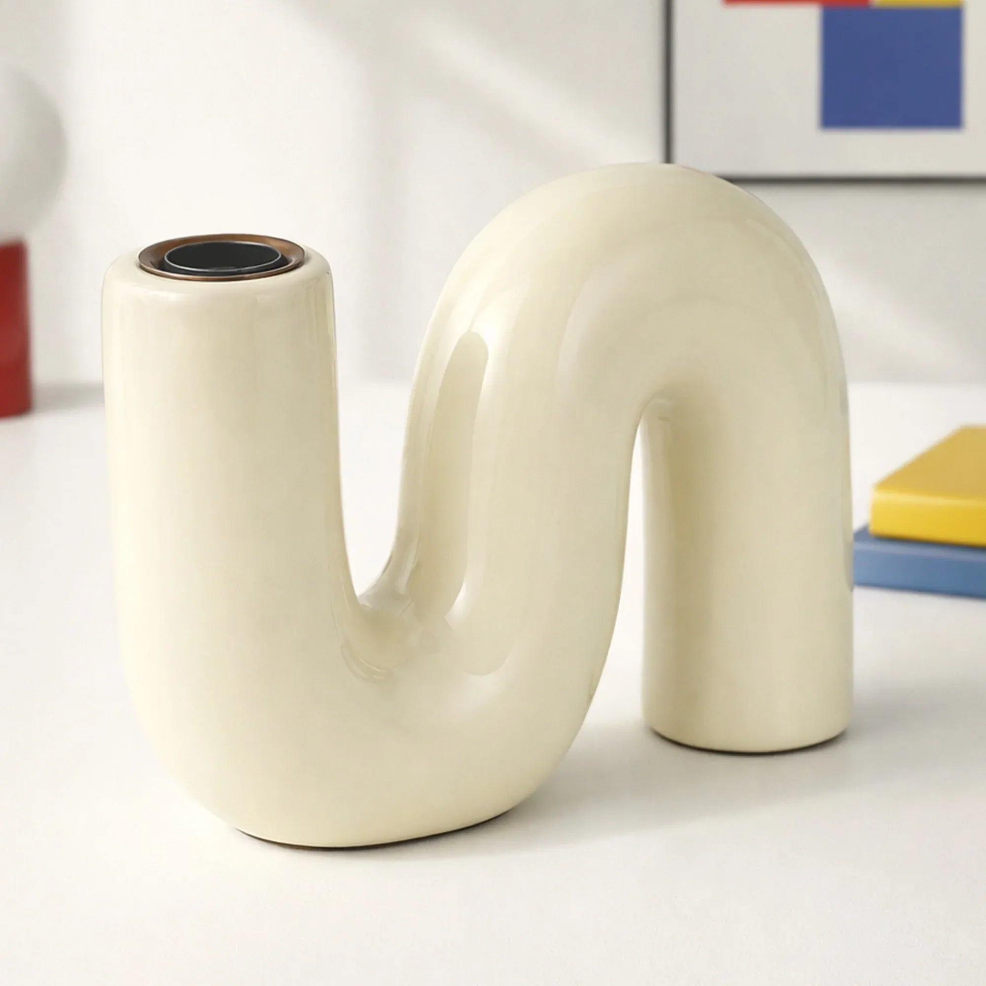 Millie Table Lamp - Cream
