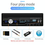 7 Inch Hd Car Radio Receiver Mp5 Player Fm / Am / Rds / Bluetooth / Phone Link Remote Control