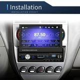 7 Inch Hd Car Radio Receiver Mp5 Player Fm / Am / Rds / Bluetooth / Phone Link Remote Control