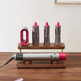 Countertop Organizer for Dyson Airwrap - Walnut Rack