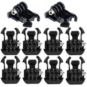 10-piece Strap Mount for Gopro Insta360 Dji Action Cameras