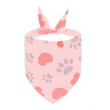 Cute Pet Triangle Towel Bib Cartoon Cats And Dogs Drool Towel Scarf - 10