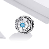 925 Sterling Silver Zodiac Zircon Bead Bracelet / Necklace Set Diy Capricorn Style - Capricorn