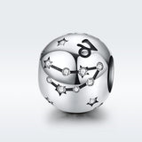 925 Sterling Silver Diy Zodiac Bracelet Beads Capricorn Style - Capricorn