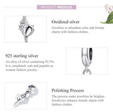 925 Sterling Silver Conch Pendant For Diy Bracelets & Necklaces