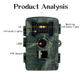 2 Lcd Infrared Night Vision Trail Camera For Wildlife Hunting