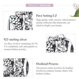 925 Sterling Silver Retro Snake Bead Bracelet / Necklace Accessory Set