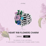 925 Sterling Silver Flower Bead Bracelet & Necklace Set