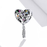 925 Sterling Silver Tree Of Life Beads For Diy Bracelets & Necklaces
