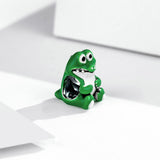 925 Sterling Silver Crocodile Beads For Diy Bracelets & Necklaces