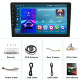 9 Inch Car Android Navigation Screen With Carplay - 2 + 64G