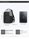 15-inch Multifunction Usb Charging Laptop Backpack for Men