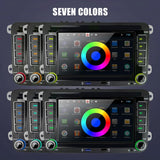 7 Inch Android 10.0 Car Multimedia Player Navigation Bluetooth Reversing Integrated - 1 + 16G