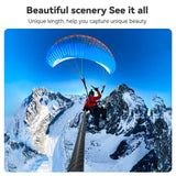 3m Carbon Fiber Selfie Stick Monopod for Action Cameras - 1 / 4 Screw