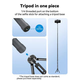 3m Carbon Fiber Selfie Stick Monopod for Action Cameras - 1 / 4 Screw