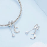 925 Sterling Silver Moonlight Zircon Bracelet