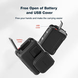 Silicone Case for Insta360 Ace Camera - Protect your Gear - For Insta360 Ace Pro (Black)